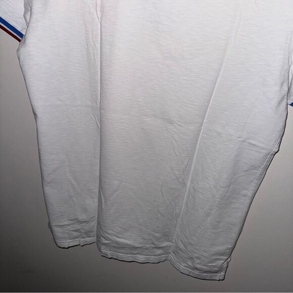 American Eagle Outfitters Men's White Slim Fit Polo T-Shirt - Picture 5 of 11